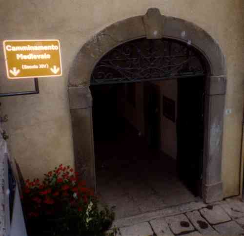 Camminamento Medievale - Seccolo XIV