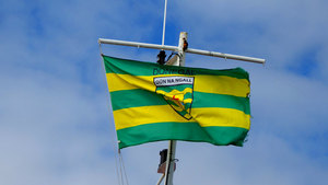 We're still
                  on a boat